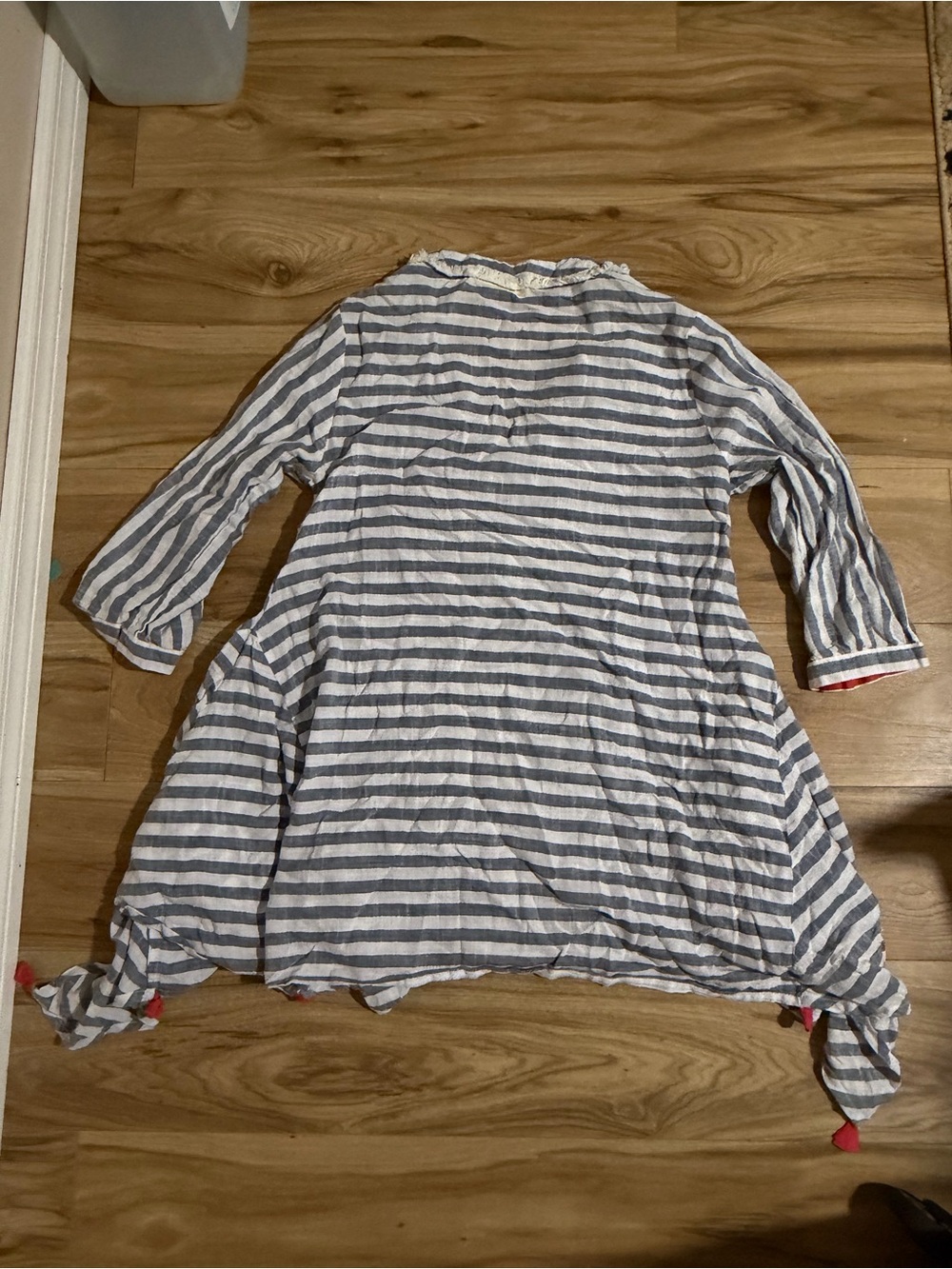 Roller Rabbit Blue and White Striped Tunic Dress - Picture 2 of 3